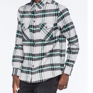 Men’s Button Down Skate Shirt